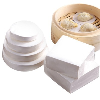 厂家批发包底纸蒸包子馒头不粘圆形垫纸蒸笼纸点心面包纸烘焙油纸图5