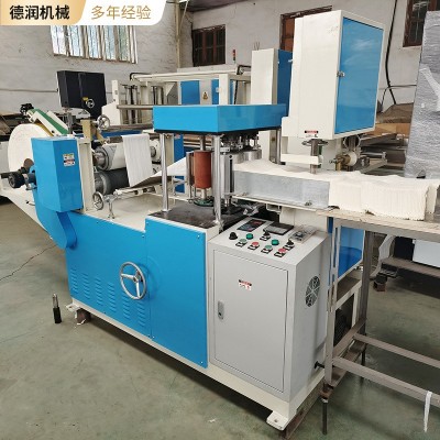 批发餐巾纸机卫生纸生产机器全自动抽取式面巾纸折叠机餐巾纸抽机图2