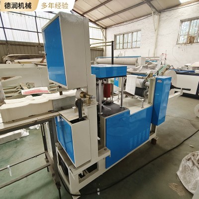 批发餐巾纸机卫生纸生产机器全自动抽取式面巾纸折叠机餐巾纸抽机图4
