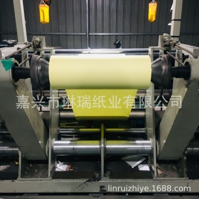 90g单面黄色离型纸卷材宽度42公分长度1600米定制款厂家供应图5