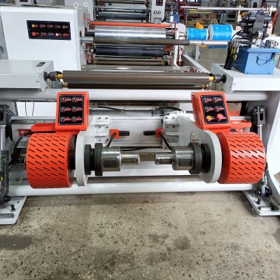 自动立式分切复卷机 PVC材料分条机淋膜纸收卷机 高速卷筒图3