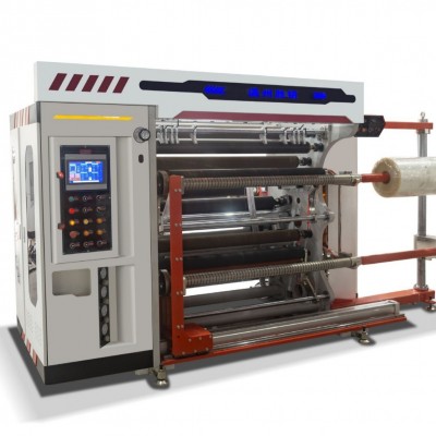 胜钥电脑高速不干胶 薄膜 牛皮纸 白板纸烫金纸分切机 分条机大卷图2