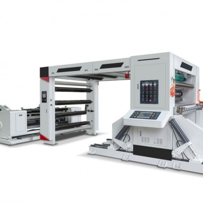 胜钥大型淋膜纸 无碳纸 烟包纸玻璃纸票据纸框架龙门分切复卷机图5