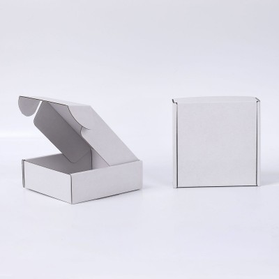 高端牛卡飞机盒定制快递打包纸盒彩色白色定做飞机纸盒子特 硬厂家图5