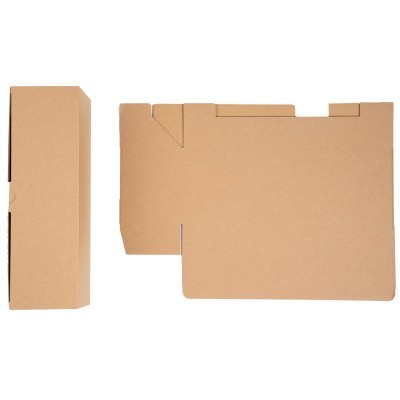 翻盖扣底盒定制家用电子产品纸盒饰品盒小商品折叠瓦楞纸箱 子定做图2