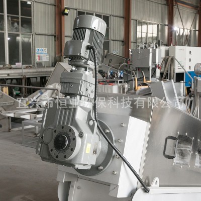 叠螺污泥脱水机 全自动固液分离叠螺脱水机 叠螺式污泥浓缩脱水机图4