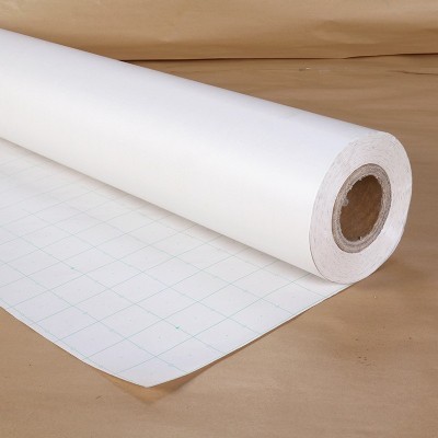 厂家批发服装裁剪方格纸30-60g服装布匹裁剪划样纸卷批发图5