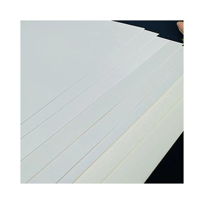 厂家直销250g-350g防潮涂布白卡纸汉堡披萨盒纸杯纸服装衬板纸图4