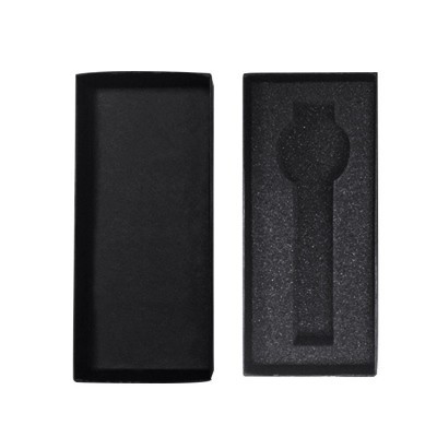 黑色手表盒天地盖表盒礼盒纸盒长方形通用表盒长款黑色手表盒图4