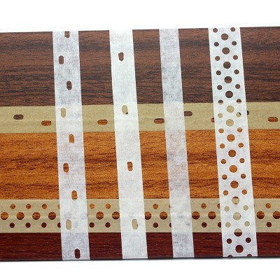 DBO14X500码44卷一箱穿孔涂水产生粘性木皮贴面拼花再湿性水胶带