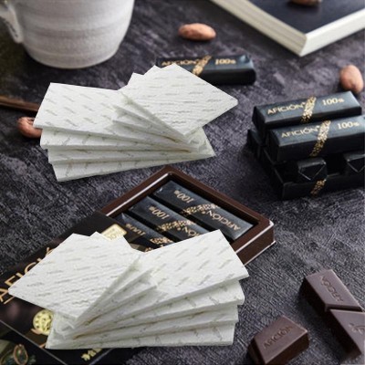 厂家定制多层白色巧克力防震纸 白色食品纸专用防震缓冲垫纸批发图2