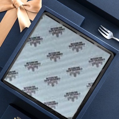 专业定制巧克力缓冲纸垫 3层白色正方形食品专用多种形状厂家直销