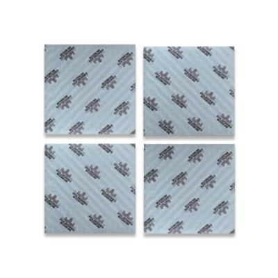 专业定制巧克力缓冲纸垫 3层白色正方形食品专用多种形状厂家直销图2