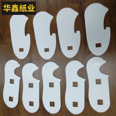 厂家直销批发袜子 内衬 短袜 船袜 支持订制 白纸板白卡单面双面图5