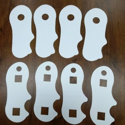 厂家直销批发袜子 内衬 短袜 船袜 支持订制 白纸板白卡单面双面