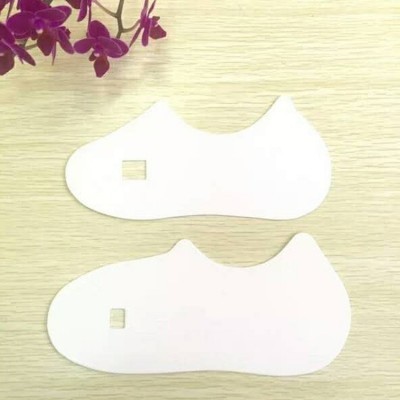 厂家直销批发袜子 内衬 短袜 船袜 支持订制 白纸板白卡单面双面图3