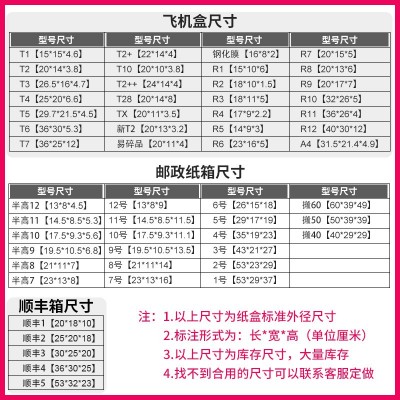 5号包装盒箱子搬家打包纸箱半高快递盒子纸盒现货长方形箱快递箱图2