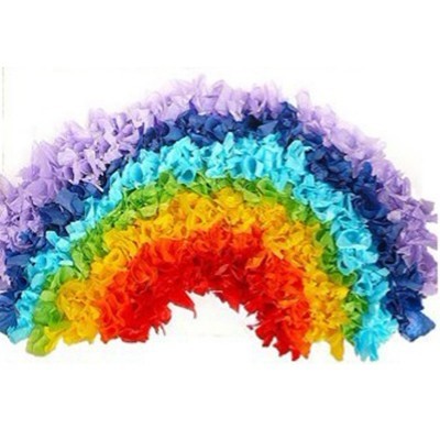 厂家批发彩色拷贝纸 供应服装礼品包装纸 流苏彩色蜡光纸雪梨纸