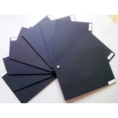 厂家现货供应400克双面透心黑卡纸 加厚黑色牛皮纸礼品盒用黑卡纸图5