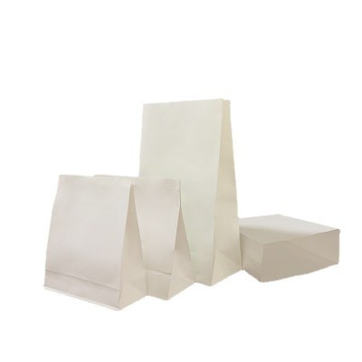 厂家生产牛皮方底纸袋 超市购物袋食品包装 方底袋茶叶包均可生产