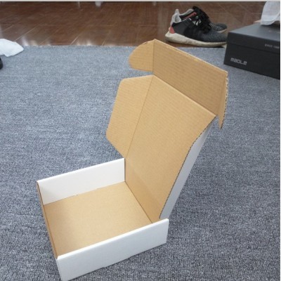 T1-T9淘宝白色特硬小飞机盒服装打包飞机盒批发纸箱印刷包邮图2