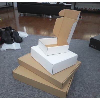 T1-T9淘宝白色特硬小飞机盒服装打包飞机盒批发纸箱印刷包邮