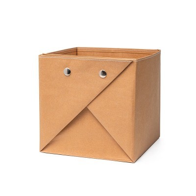 可水洗牛皮纸袋冰箱厨房加厚防水ins盆栽化妆品收纳袋现货批发图5