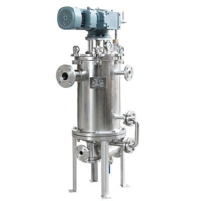 外刮刀全自动自清洗过滤器高粘度乳液树脂液体不锈钢刮刀式过滤器图2