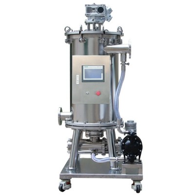 自动排渣过滤刮板式过滤器 304不锈钢自动排渣式自清洗过滤器图2