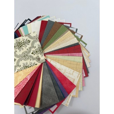 直供120克压纹染色纸欧花可用于礼品茶叶盒吊牌卡片以及各种包装图5