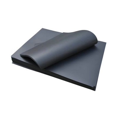 厂家供应黑卡纸黑色卡纸A4A3厚纸板硬纸板烫金封面纸卡包装印刷图3