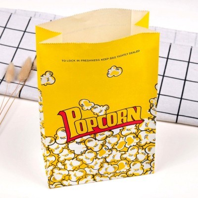 源头厂家食品纸袋定 制印刷logo订 做食品包装袋牛皮纸袋防油纸袋图3