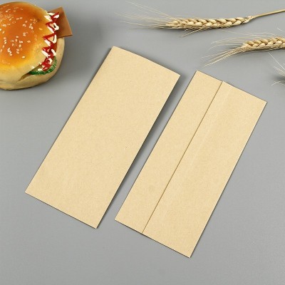 现货烧烤袋炸串烤肠纸袋牛皮纸防油淋膜袋打包袋烤面筋外卖打包袋图4