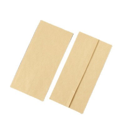 现货烧烤袋炸串烤肠纸袋牛皮纸防油淋膜袋打包袋烤面筋外卖打包袋图3