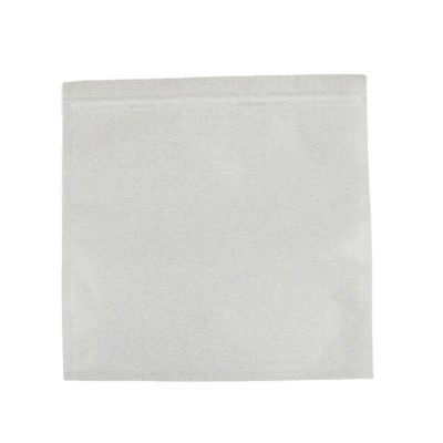 厂家定做烫金茶饼包装袋白色牛皮纸普洱茶包装袋高低口对折袋定做图5