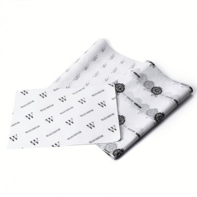 雪梨纸印刷logo拷贝纸17g服装鞋子防潮包装纸蜡光纸牛皮纸图3