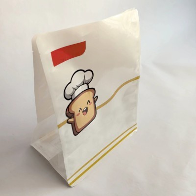 八边封开窗食品包装袋批发面包吐司零食袋子拉链自立自封袋子定制图5