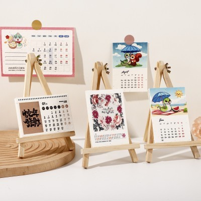 种子纸厂家定制2025年桌面摆件台历日历可发芽伴手礼卡片创意礼品图3