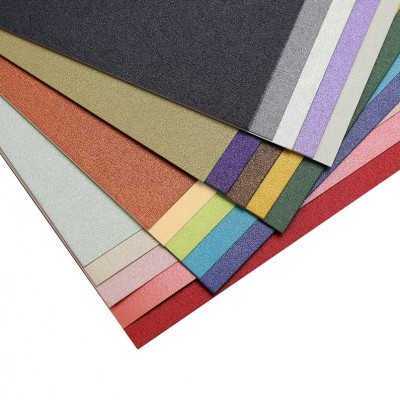 A5双面珠光卡纸彩色卡纸贺卡diy手工艺术卡纸个性名信片包装卡纸图4