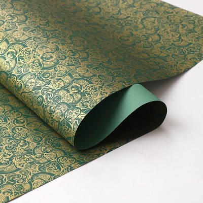 现货和风日式包书纸彩色礼品礼物打包包装纸艺术纸特种纸图2