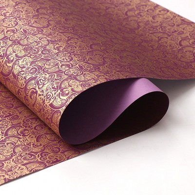 现货和风日式包书纸彩色礼品礼物打包包装纸艺术纸特种纸图3