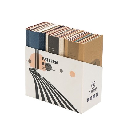 源头工厂特种纸艺术压纹纸样册供 手账素材纸信封礼品包装盒用纸图2