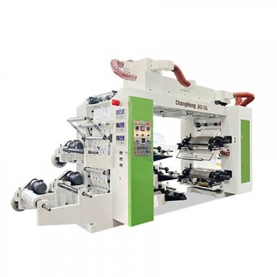 层叠式三收三放柔版印刷机