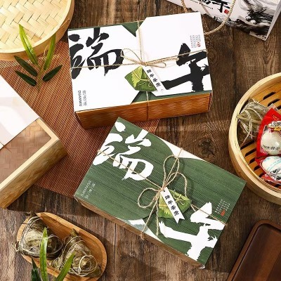 新中式国风端午节粽子礼品盒图3