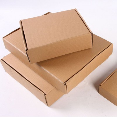 沈阳批发飞机盒物流包装纸箱特硬飞机盒小号包装盒快递纸箱小纸盒图2