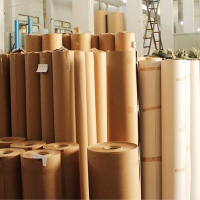 厂家现货美国牛皮复古本色包装用纸 礼盒垫纸牛皮纸圈筒可分切图3