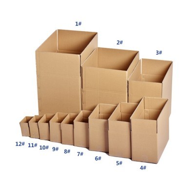 纸箱批发邮政快递纸箱1-12号打包盒三层五层瓦楞纸箱包装盒现货纸图5