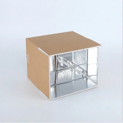 铝箔泡沫保温箱冷藏箱定 制摆摊用大尺寸配保温袋装桃包装箱保冰图5