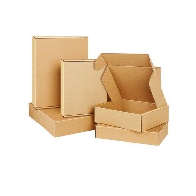 广州牛皮纸快递盒定制 t2飞机盒 打包盒瓦楞纸盒定 做手机壳纸箱图2