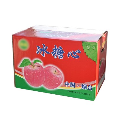 厂家加工BC五层预印不覆膜水果纸箱 苹果箱水果包装盒印刷LOGO图2